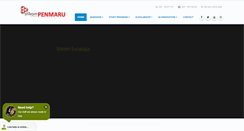 Desktop Screenshot of penmaru.stikom.edu