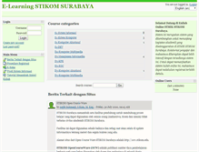 Tablet Screenshot of kuliah.stikom.edu