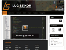 Tablet Screenshot of lug.stikom.edu